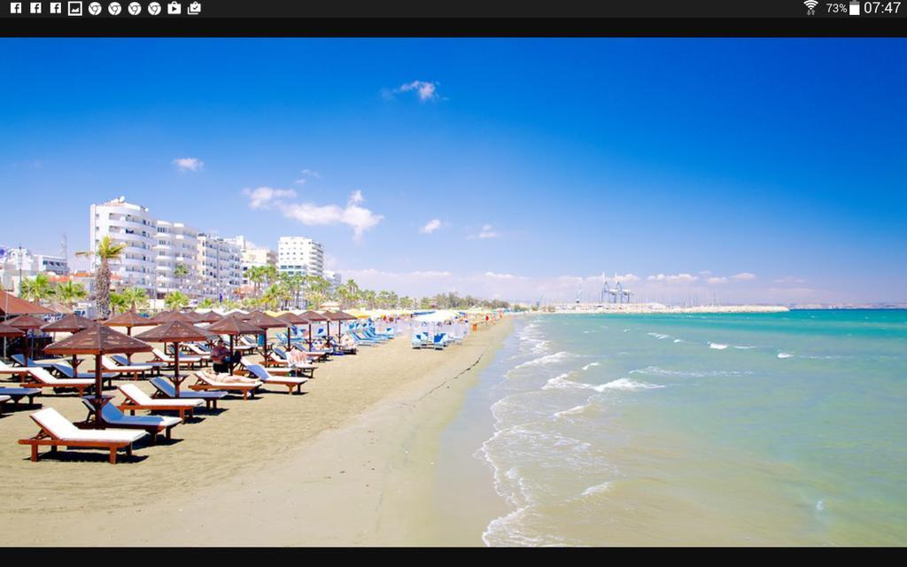 Panikos Beach Apartment I Larnaca Extérieur photo